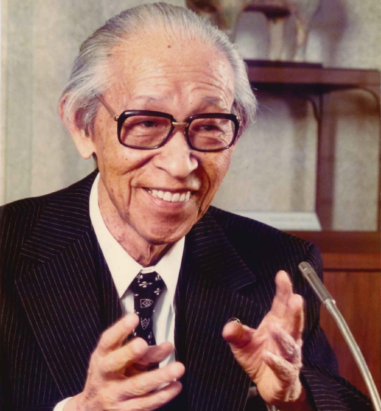 Konosuke Matsushita, founder of Panasonic Corporation